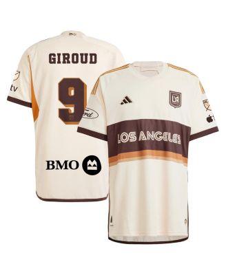 adidas - Men's Olivier Giroud Tan LAFC 2024 Archive Authentic Jersey