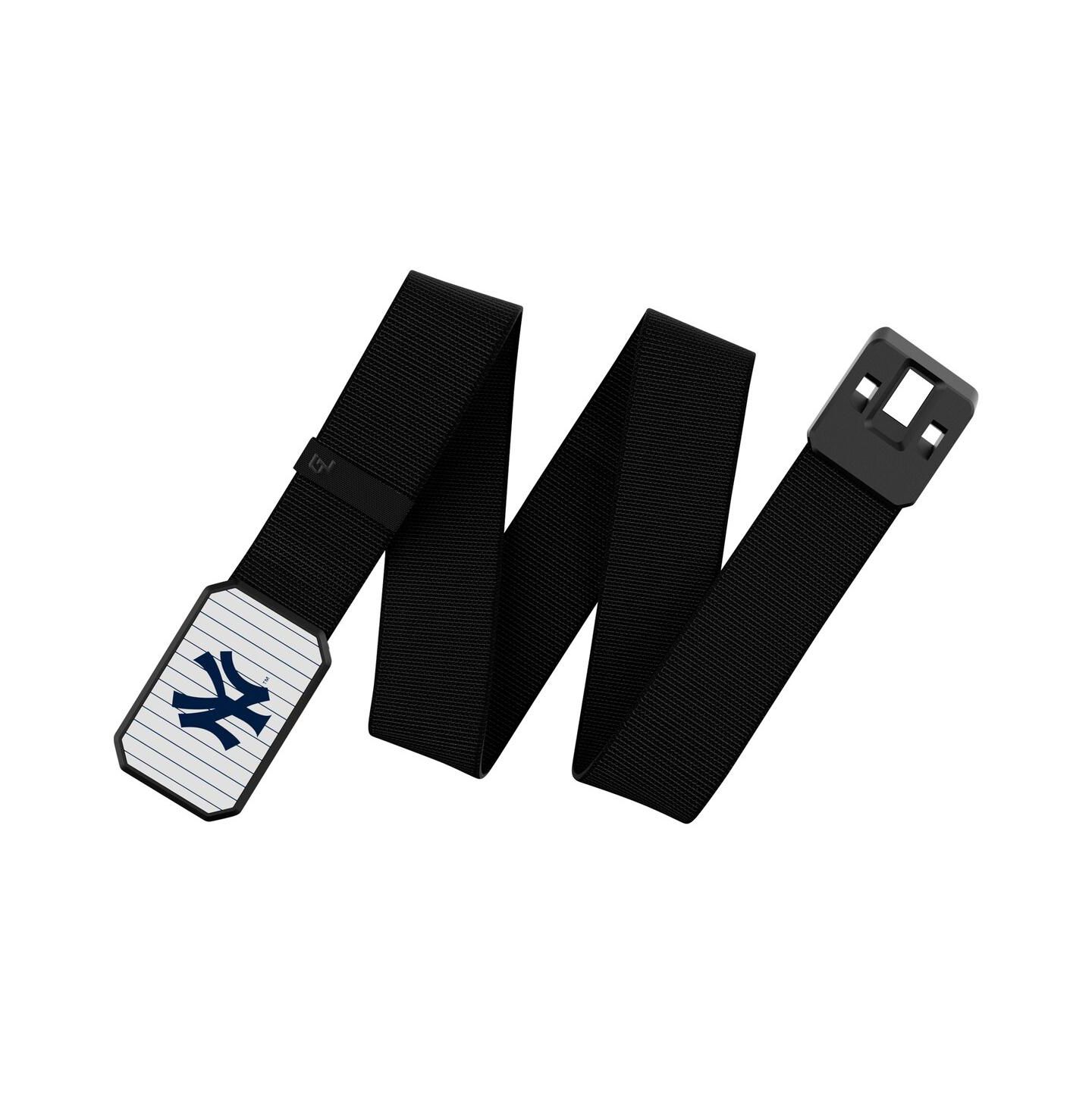 Мужской ремень Groove Life Black New York Yankees Belt with Team Color Buckle Belt — фото 3