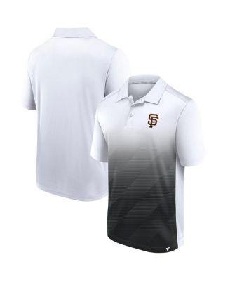 Fanatics - Men's White San Francisco Giants Iconic Parameter Sublimated Polo Shirt