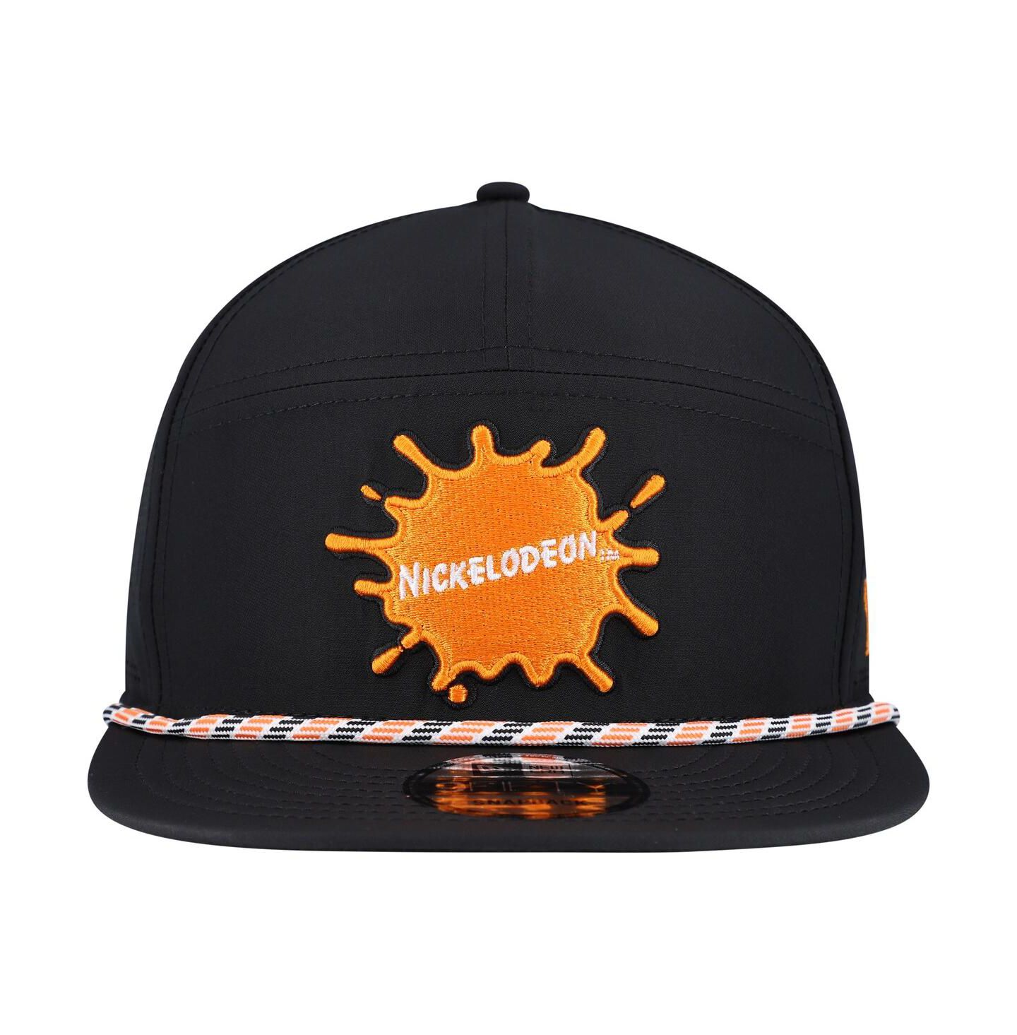 Мужская кепка New Era Black Nickelodeon Rope Trucker 9FIFTY Adjustable Hat — фото 2