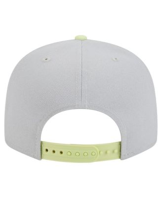 Men's Gray/Light Green the Yogi Bear Show Two-Tone 9FIFTY Snapback Hat
