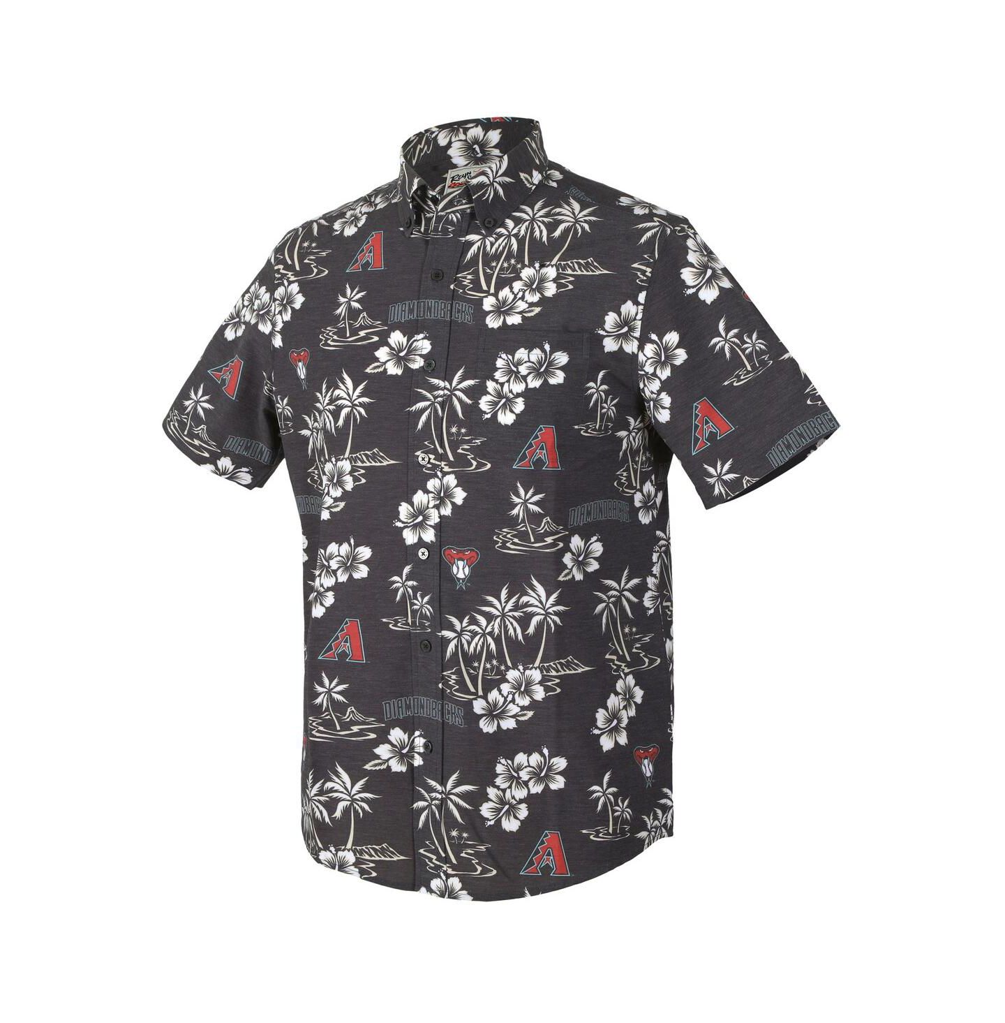 Мужская рубашка Reyn Spooner Black Arizona Diamondbacks Kekai Performance Button-Up — фото 2
