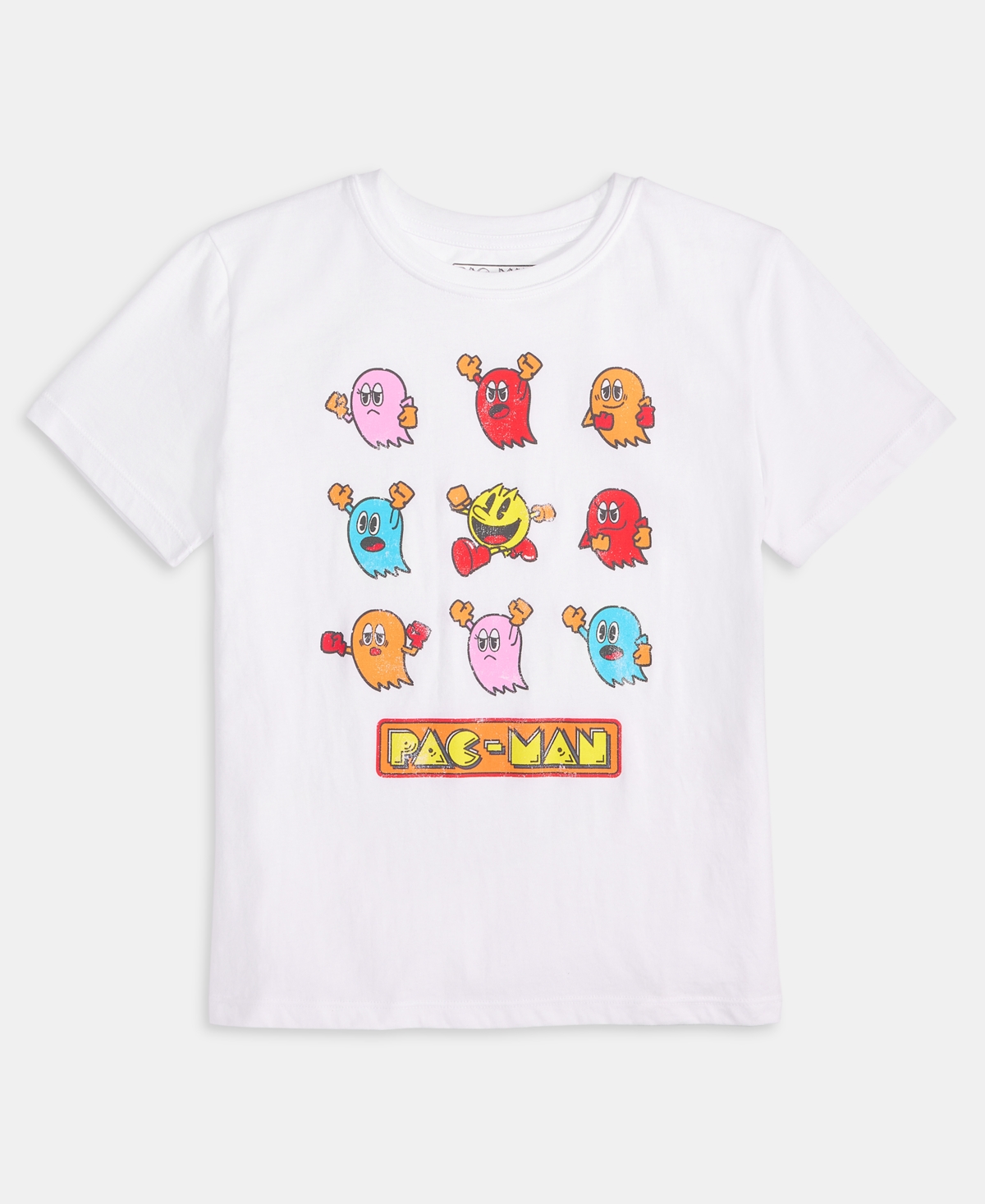 Grayson Threads, The Label Big Boys Pac-man Graphic Short-sleeve T-shirt In White
