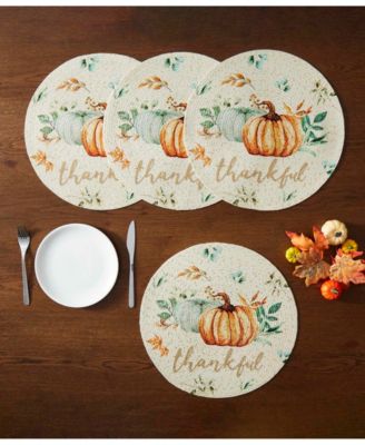 Grateful Patch Placemats, 15" x 15"