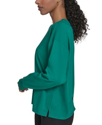 売れ筋商品|||カルバンクライン Tシャツ レディース トップス EXCLUSIVE LABEL TEE - Long sleeved top - bright white Calvin Klein Women's Long-Sleeve Crewneck T-Shirt - Macy's