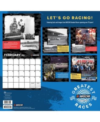 2026 Nascar Best Races Wall Calendar