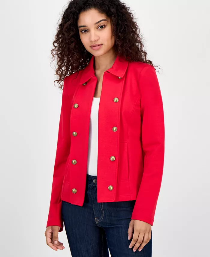 Women's Open-Front Captain's Jacket, Online Only - thumbnail 6