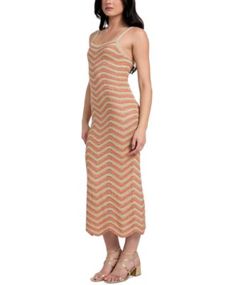 Women's Vera Chevron Lace-Up Dress