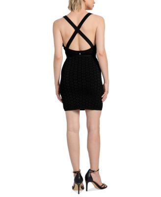 Women's Silvie Tie-Waist Cut-Out Mini Dress