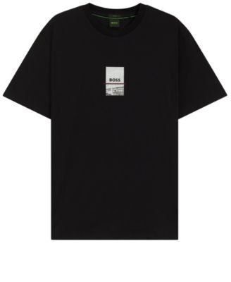 Men's Stretch Cotton Print Relaxed-Fit T-Shirt