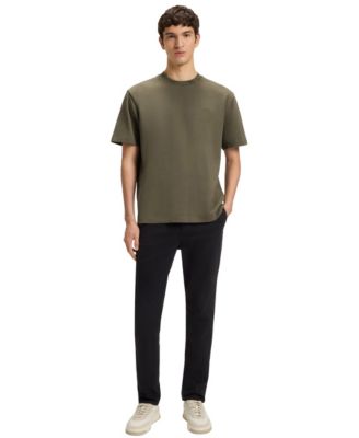 Men's Patterned Collar Cotton-Jersey T-Shirt