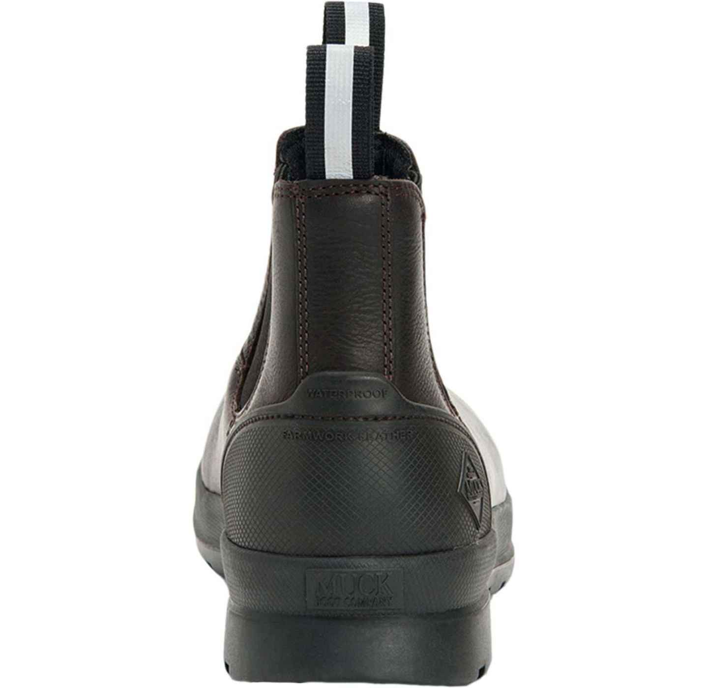 Мужские ботинки MUCK Chore Farm Leather Chelsea Boot, цвет: Коричневый — фото 2