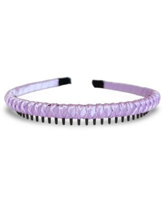 Thin Solid Headband - Purple