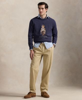 Men's Polo Bear Fleece Sweatshirt