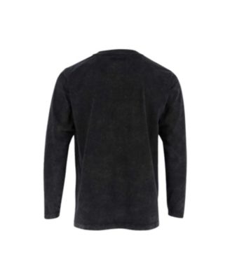 Men's Heavyweight Vintage Wash Long Sleeve Henley