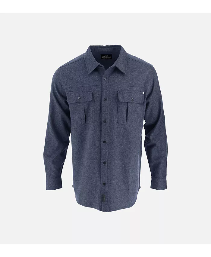 Big & Tall Heavyweight Brushed Button Up Shirt