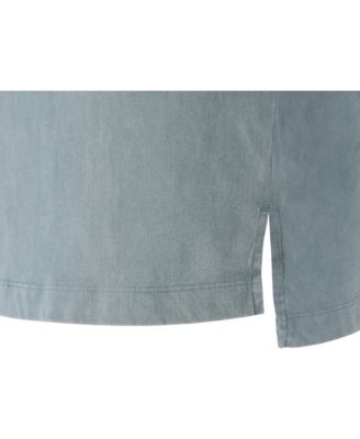 Big & Tall Vintage Wash Short Sleeve Pocket Henley