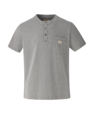 Big & Tall Vintage Wash Short Sleeve Pocket Henley