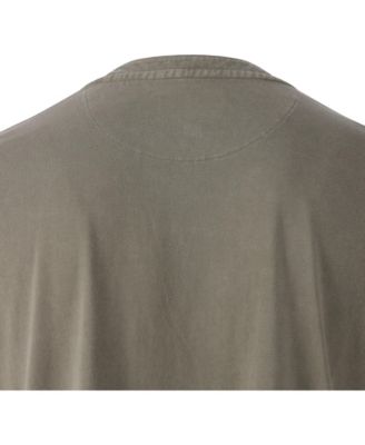 Big & Tall Vintage Wash Short Sleeve Pocket Henley