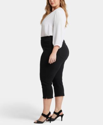 Plus Size Dakota Crop Pull-On Jeans