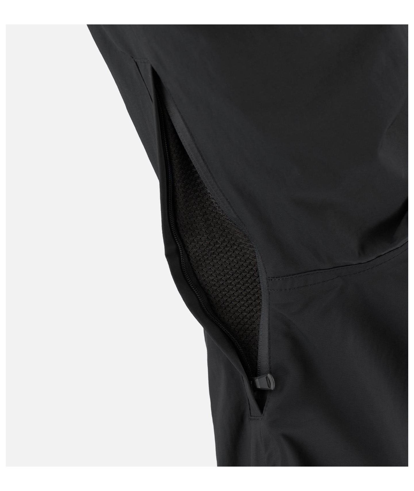 Мужская куртка Thorogood Waterproof Rain Jacket with Hood, цвет: Чёрный — фото 6