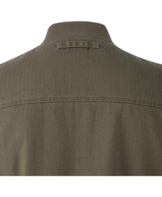 Men's Stone Wash Herringbone All Year Vest