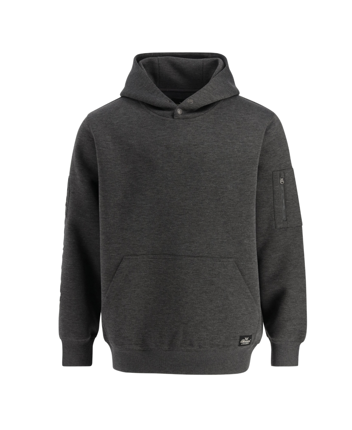 Men's Water Repellent Snap Neck Performance Pullover Hoodie - Tea leaf heather