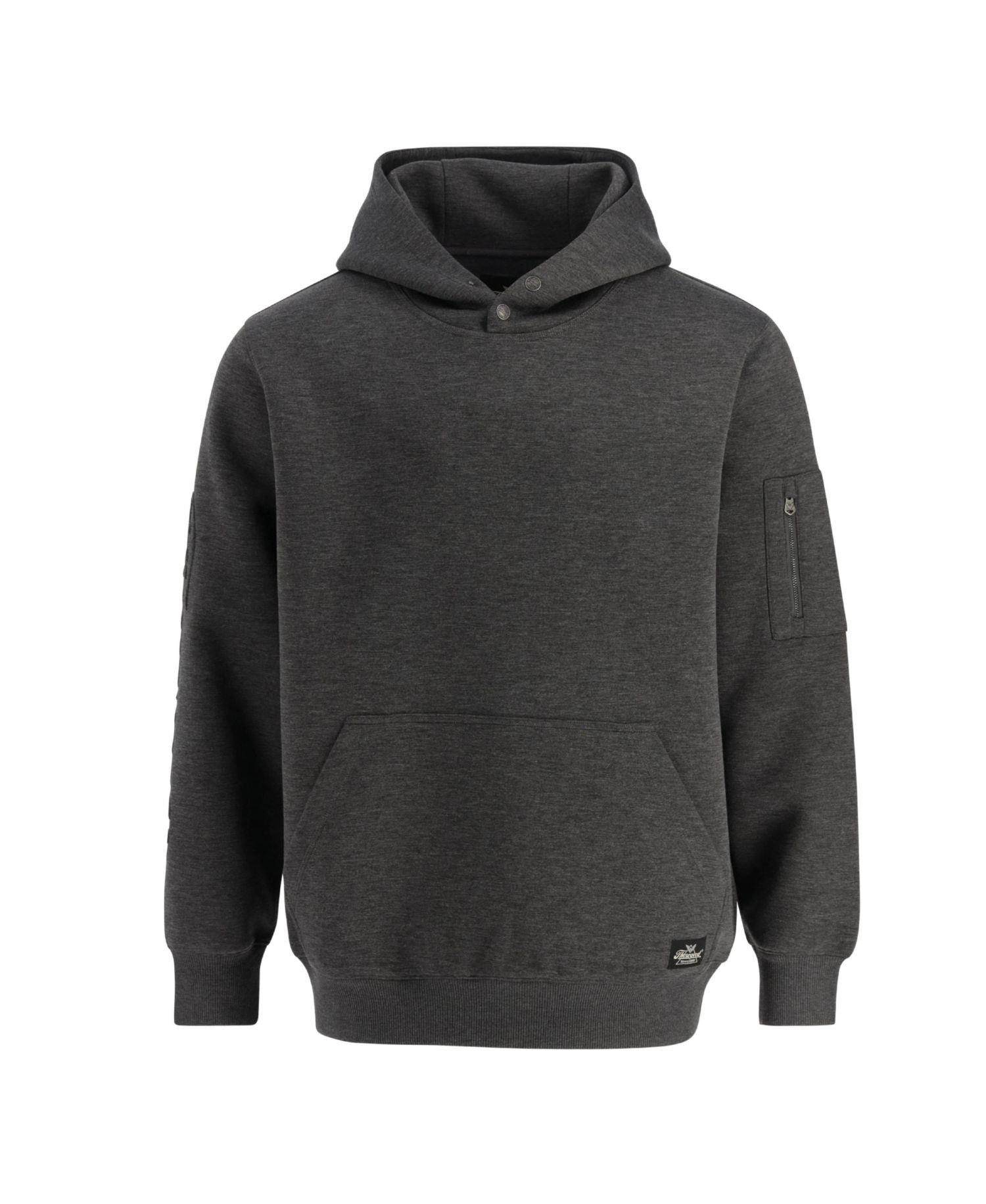 Men's Water Repellent Snap Neck Performance Pullover Hoodie