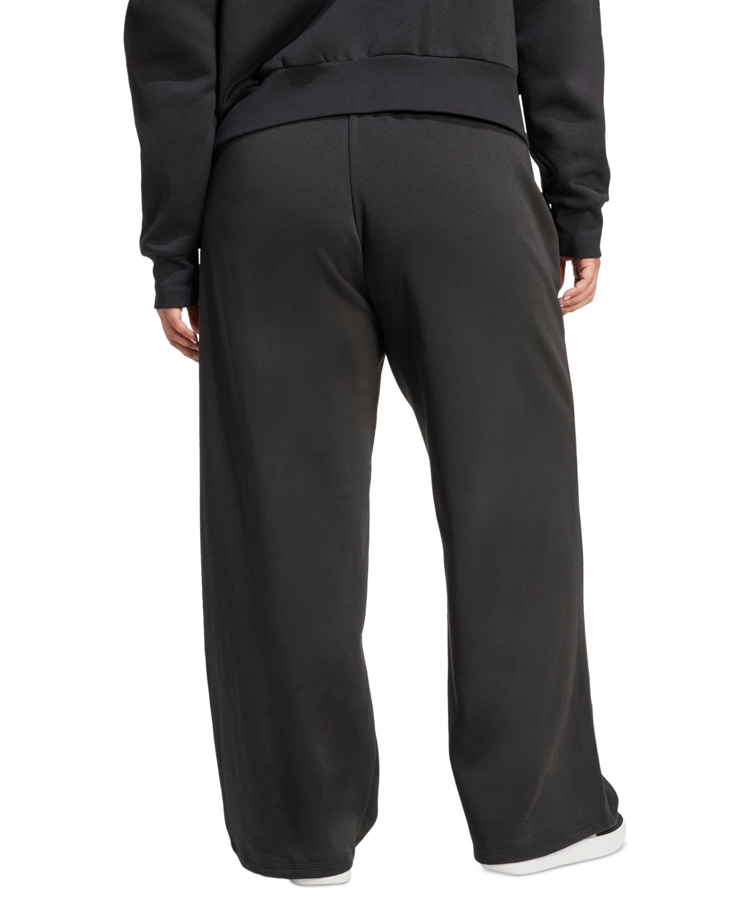 Plus Size Essentials Fleece Mid-Rise Sweatpants