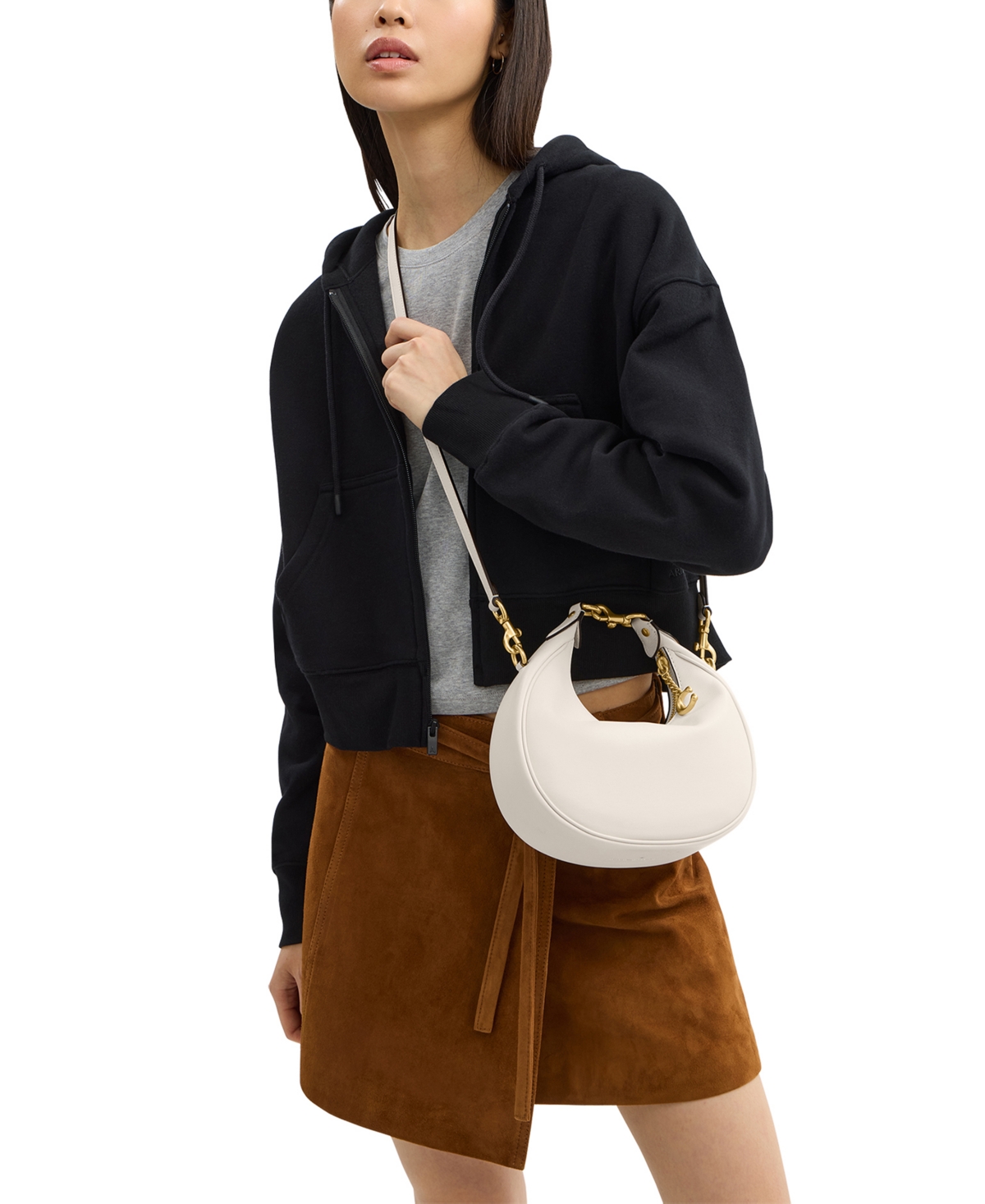 Coach Jonie Small Leather Shoulder Bag 22