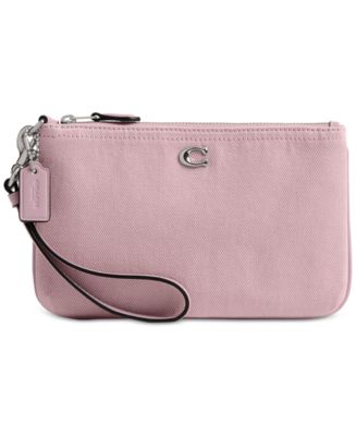COACH Essential Denim Small Wristlet - Macy