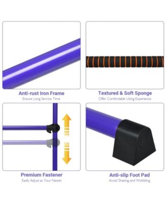 4 Feet Portable Ballet Barre with Adjustable Height