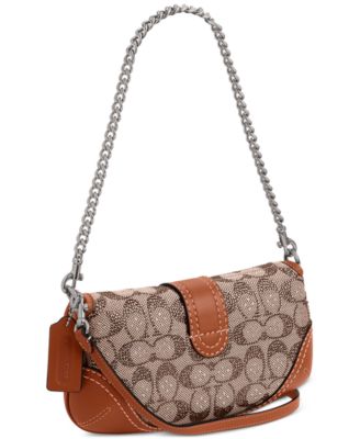 Soho Small Crystal Signature Shoulder Bag 25 