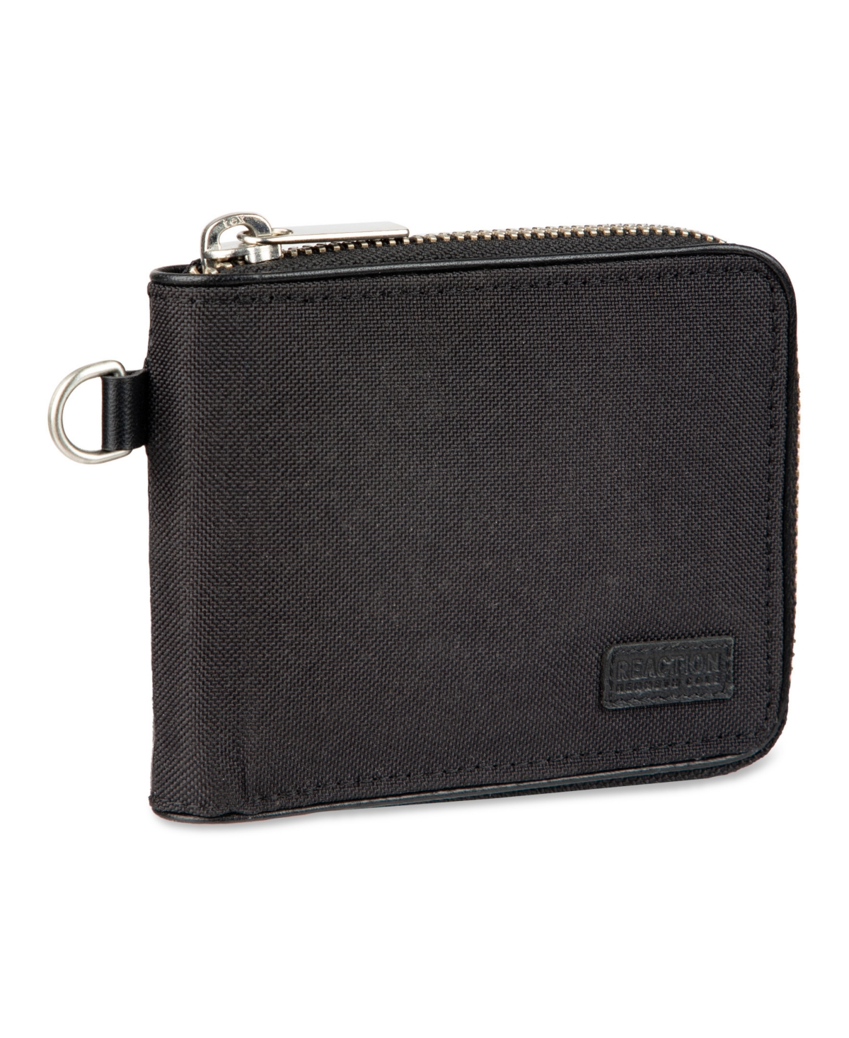Kenneth Cole Reaction Men's Rfid Zip Around Wallet In Black