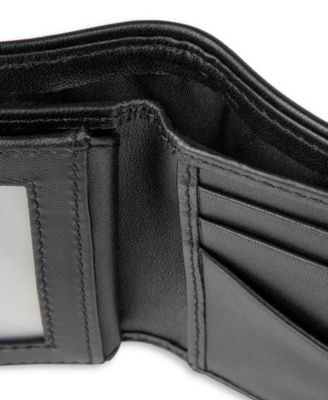 Men's RFID Extra Capacity Slim Fold Wallet