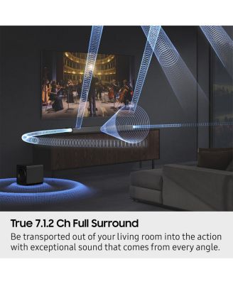 11.1.4 Channel Q-Series Soundbar with Subwoofer and Rear Speakers