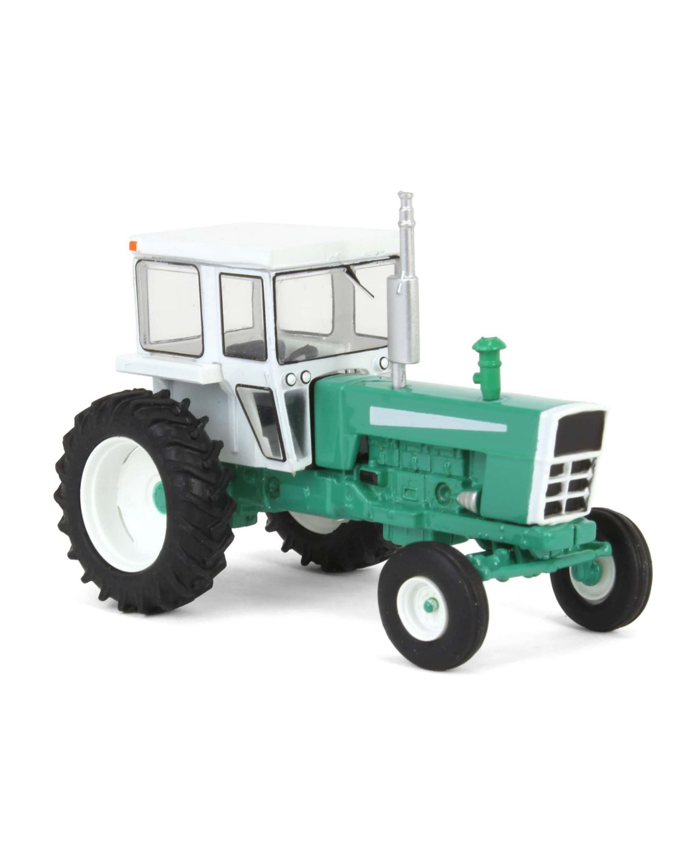 Детская игрушка Greenlight 1/64 1973 Tractor with Cab, Green and White, Down on the Farm Series 9 48090-A — фото 2