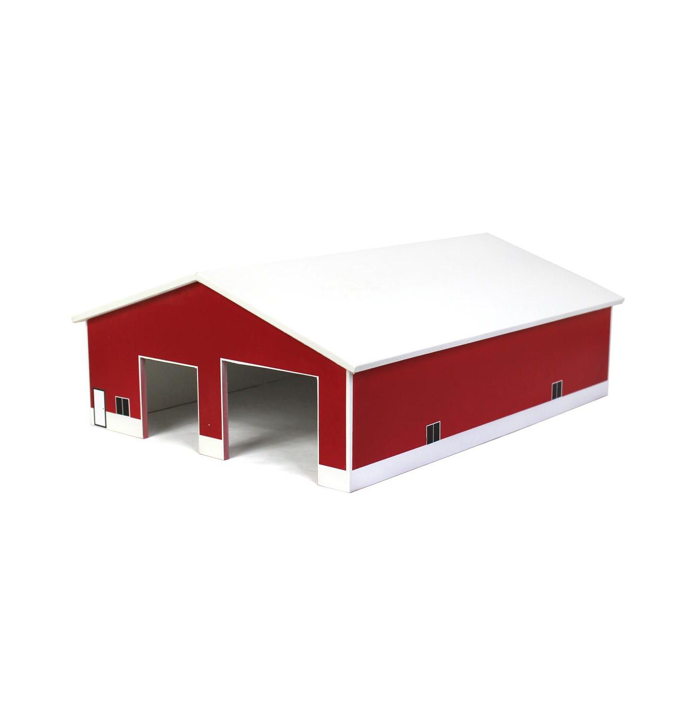 Детская игрушка Outback Toys 1/64 Scale 2-Door Tractor or Truck Shop Garage Shed, Ages 14+ — фото 2