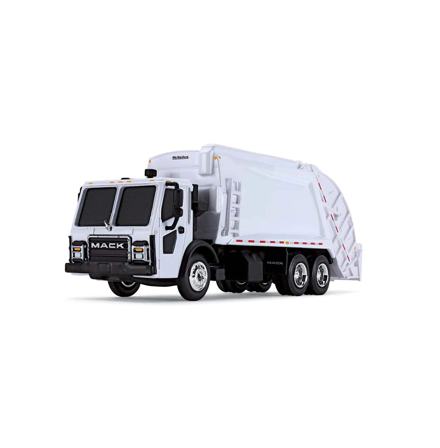 Детская игрушка First Gear 1/87 Scale Mack LR McNeilus Meridian Rear Loader Diecast Garbage Truck — фото 1