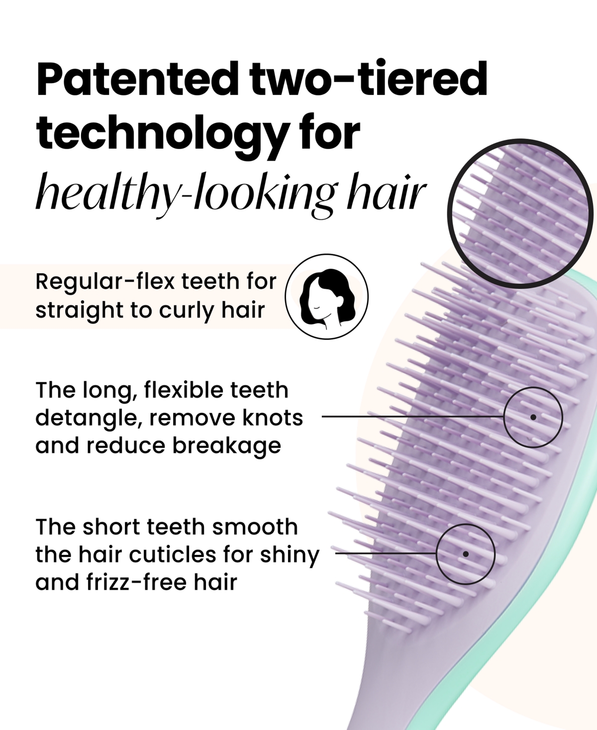 Tangle Teezer Mini Ultimate Detangler Hairbrush