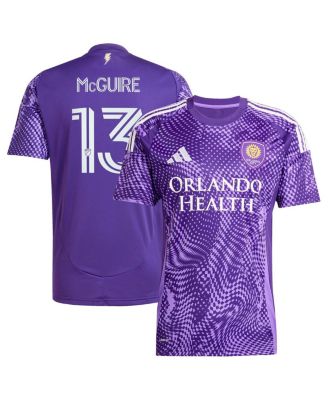 adidas - Men's Duncan McGuire Purple Orlando City SC 2025 Perfect Storm Replica Player Jersey