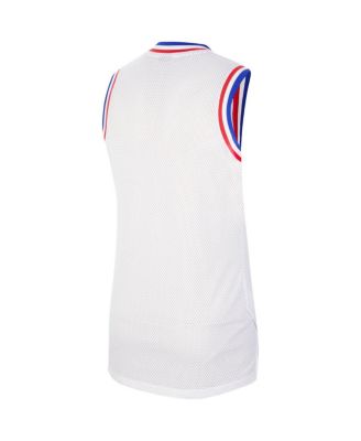 Men's White France National Team Basketball Jersey