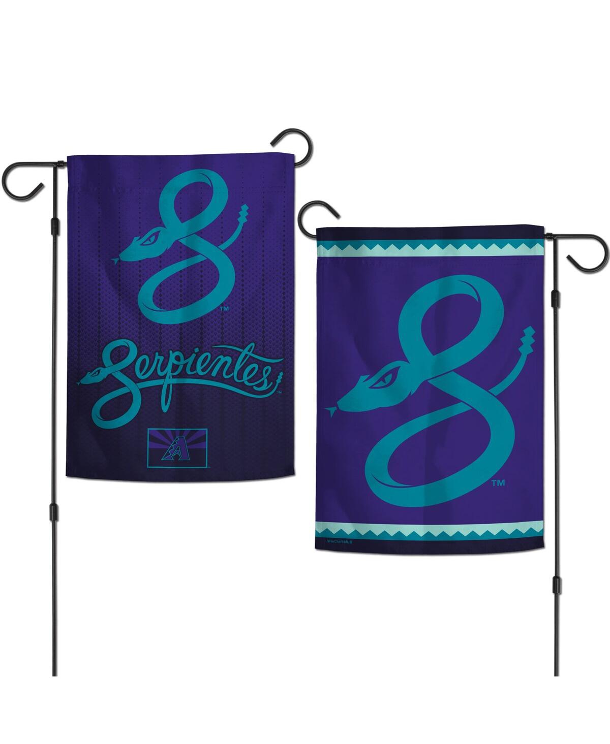 Wincraft Arizona Diamondbacks 2025 City Connect 12" X 18" Double-sided Garden Flag In Transparent