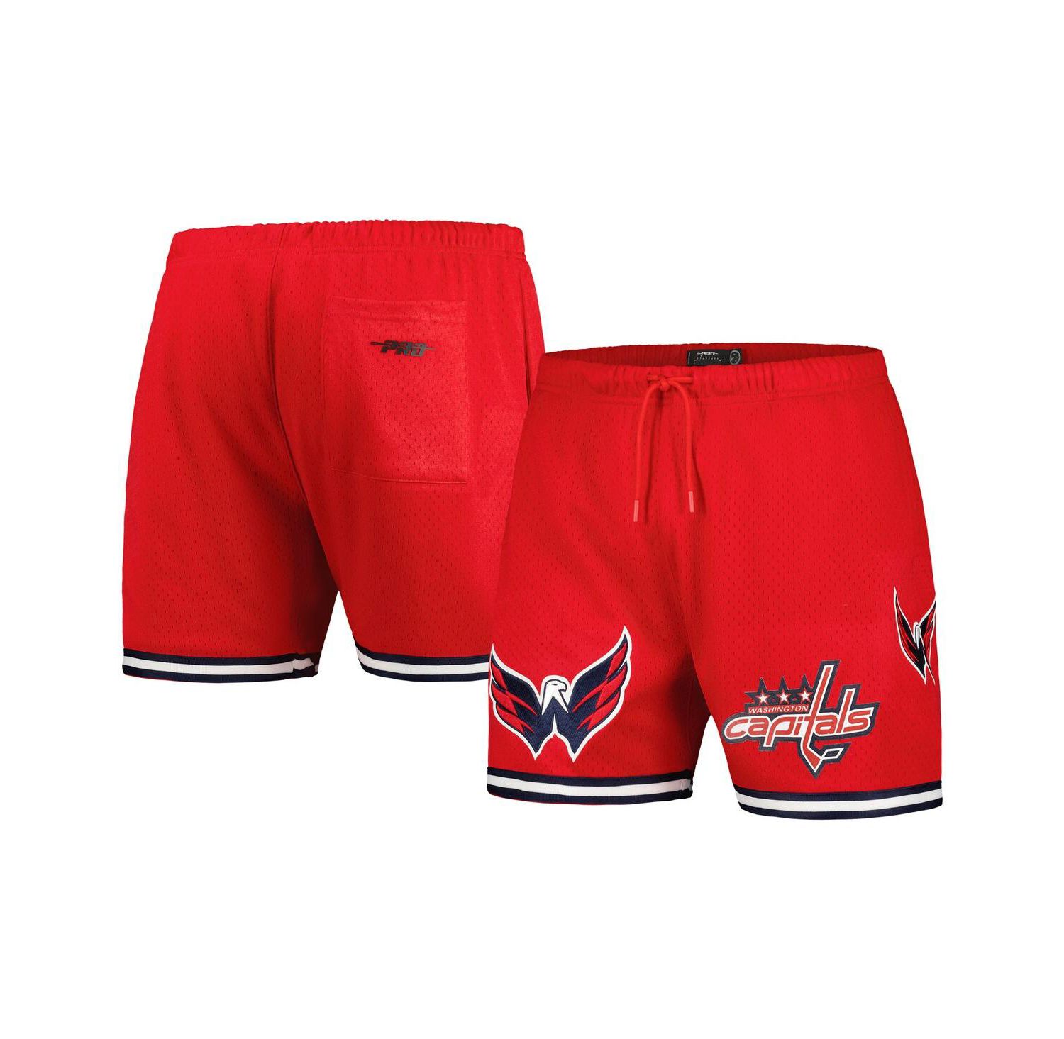 Men's Red Washington Capitals Classic Mesh Shorts