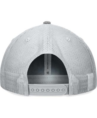 Men's Heather Gray Alabama Crimson Tide Essential Trucker Adjustable Hat