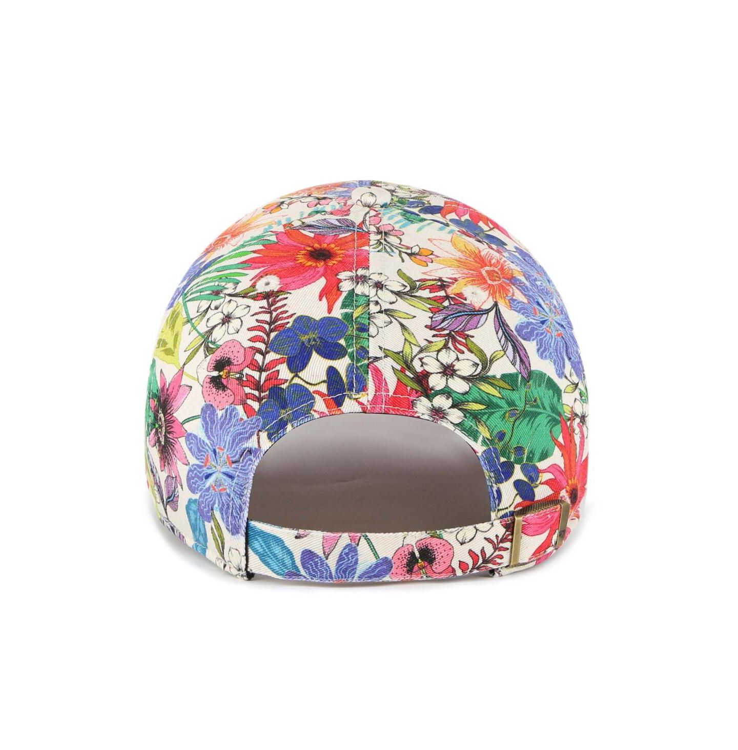 Женская кепка '47 Brand Cream Dallas Mavericks Pollinator Clean Up Adjustable Hat — фото 2