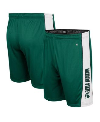 Colosseum - Men's Green Michigan State Spartans Panel Shorts