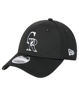 Men's Black Colorado Rockies Pivot 9FORTY Adjustable Hat
