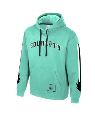Men's and Women's Mint New York Liberty City Star Rebel Edition Pullover Hoodie