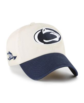 '47 Brand - Men's Cream Penn State Nittany Lions Grand Stand Clean Up Adjustable Hat